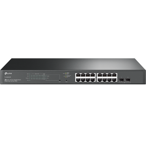 Retelistica - TPL SW 16P-GB 2 SFP SMART RM POE+