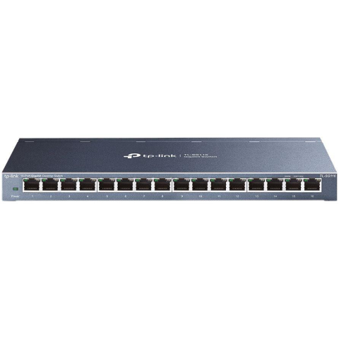 Retelistica - TPL SW 16P-GB UNMNGD DESKTOP SWITCH