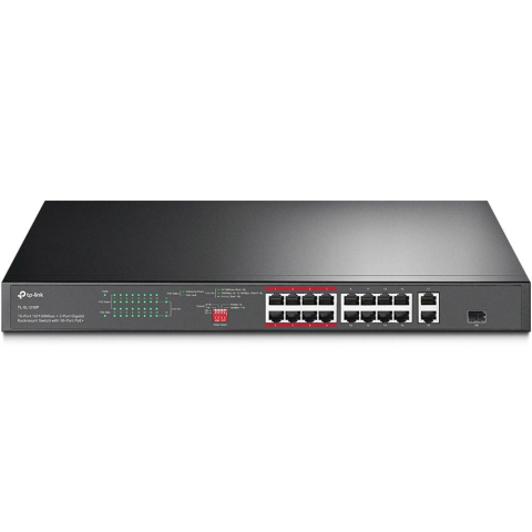 Retelistica - TPL SW 16P-POE ,2P-GB SFP UNMNGD RM