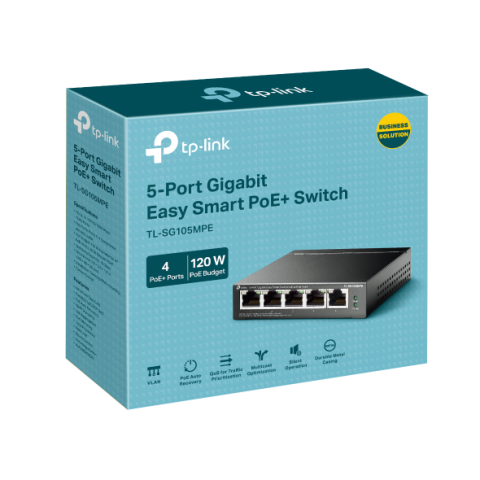 TPL SW 5P-GB EASY-SMART 4 POE+ [2]