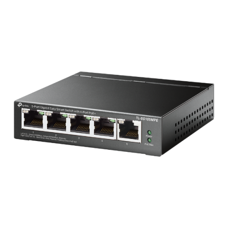 Retelistica - TPL SW 5P-GB EASY-SMART 4 POE+