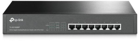 Retelistica - TPL SW 8P-GB UNMNGD DESK/RACK