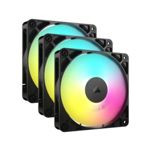 PC, Componente & Software - Ventilatoare CORSAIR RS120 ARGB BLACK
