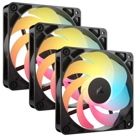 PC, Componente & Software - Ventilatoare CORSAIR RS120-R ARGB 3x120