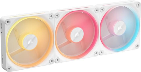 PC, Componente & Software - Ventilatoare CR iCUE LINK LX120-R RGB WH