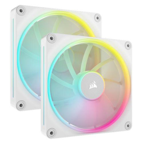 PC, Componente & Software - Ventilatoare CR iCUE LINK LX140 RGB WHIT