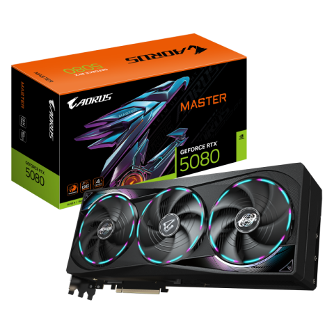 PC, Componente & Software - VGA GB AORUS GEFORCE RTX 5080 MASTER 16G