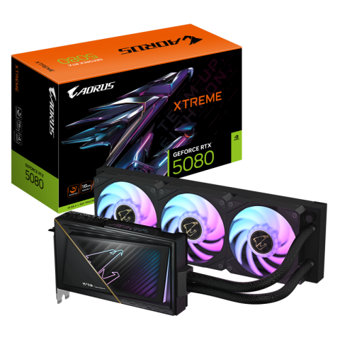 Componente PC NOI - VGA GB AORUS GEFORCE RTX 5080 XTREME 16G