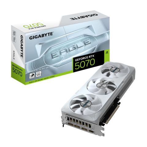 PC, Componente & Software - VGA GB RTX 5070 EAGLE OC ICE SFF 12GB