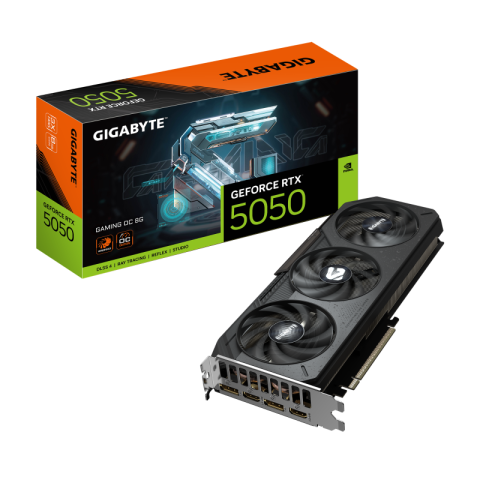 PC, Componente & Software - VGA GIGABYTE RTX 5050 GAMING OC 8GB