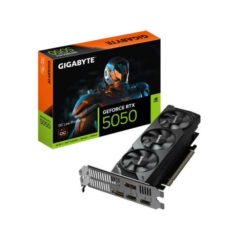 PC, Componente & Software - VGA GIGABYTE RTX 5050 OC LOW PROFILE 8GB