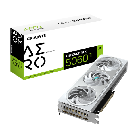 Placi video - VGA GIGABYTE RTX 5060 TI AERO OC 16GB