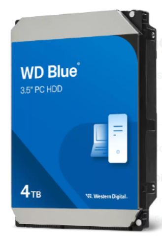Hard Disk-uri Desktop - WD HDD3.5 4TB SATA WD40EZZX