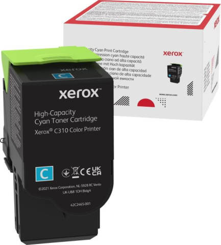Tonere - XEROX 006R04369 CYAN TONER HC
