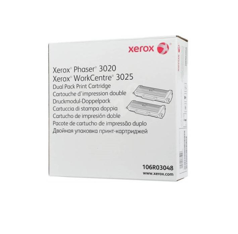 Tonere - XEROX 106R03048 BLACK TONER CARTRIDGE