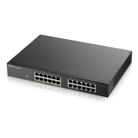 Retelistica - Zy GS1900-24, 24-port GbE L2, 12 Prt POE