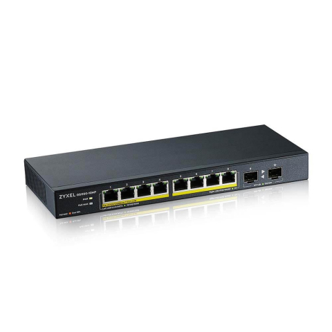 Retelistica - ZYXEL GS1100-10HP 10PORT GBE POE SWITCH