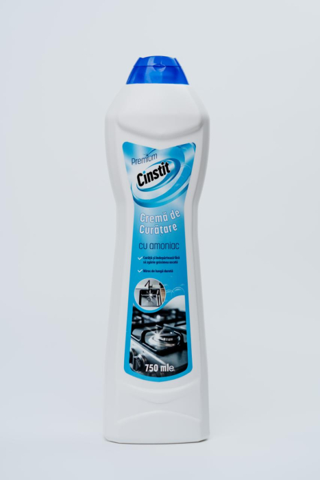 Cinstit® Premium – Cremă Profesională de Curățare cu Amoniac (750 ml) [2]