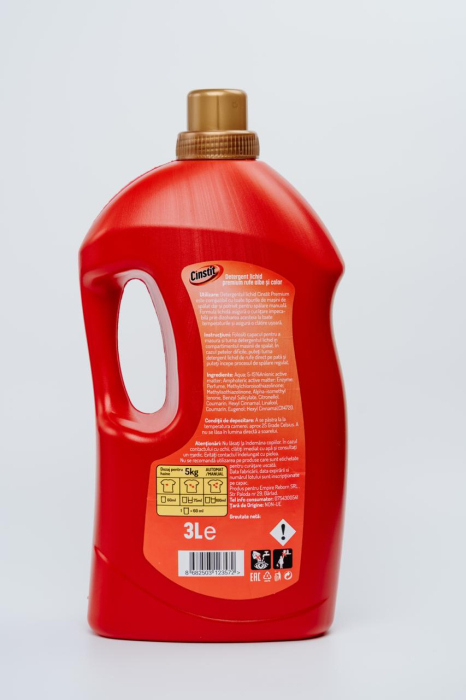 Detergent lichid Cinstit Premium – rufe albe si colorate, 3L (50 spalari) [2]