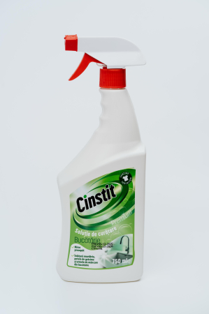 Produse - Cinstit premium solutie de curatare suprafetele din bucatarie, contine inalbitar. (750ml)