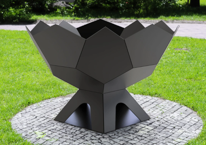 Bol de foc exterior – vatră de foc pentru grădină și curte [3]