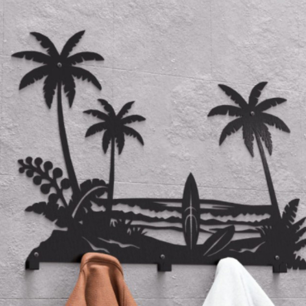 Cuier decorativ metalic surf si palmieri Profi Laser [2]