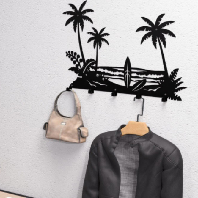 Cuier decorativ metalic surf si palmieri Profi Laser [3]