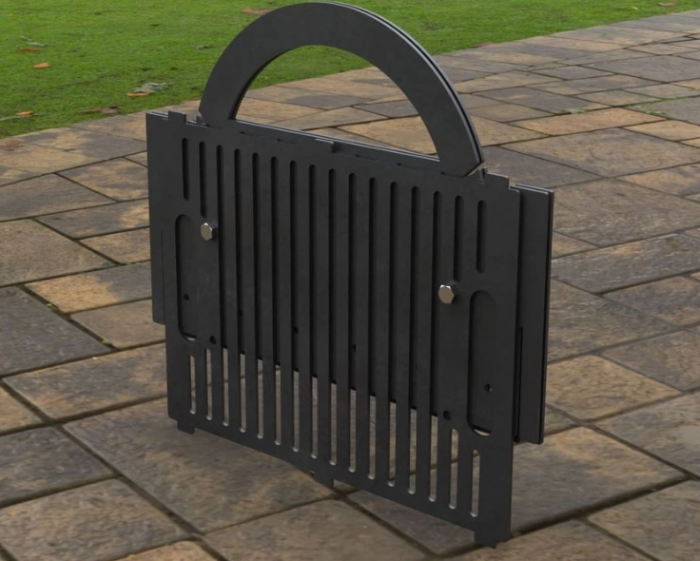 Grătar de grădină Flat Pack – grătar exterior pentru curte și terasă [2]