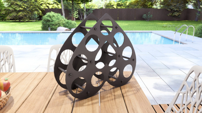 Suport de vin in forma de inima [3]