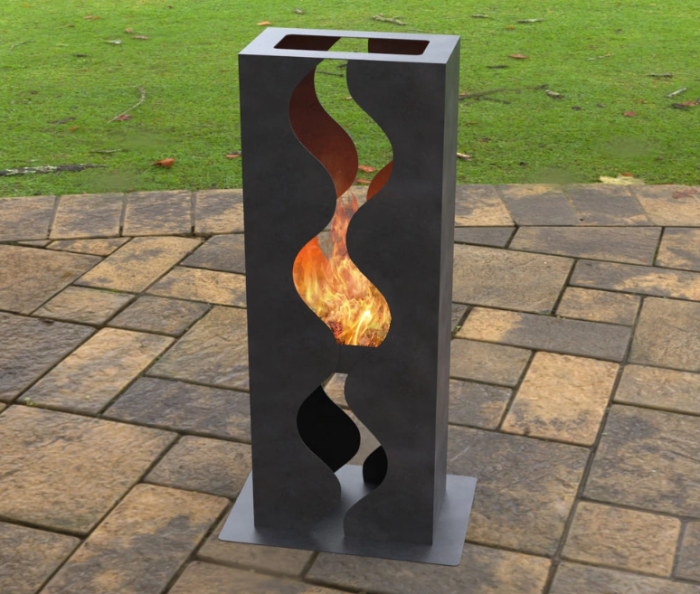 Semineu in forma de val pentru gradina si terasa [2]