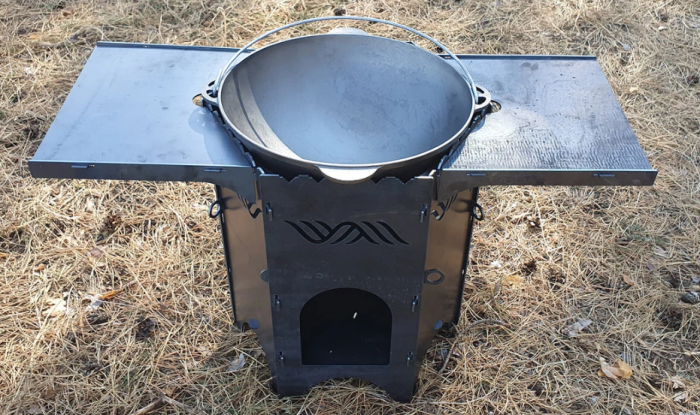 Soba pentru ceaun V2 – sobă robustă pentru gătit în aer liber [3]