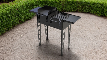 Vetre de foc și Grătare - Grătar de grădină Titan