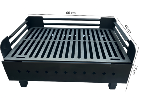 Vetre de foc și Grătare - Gratar reglabil 60x40cm