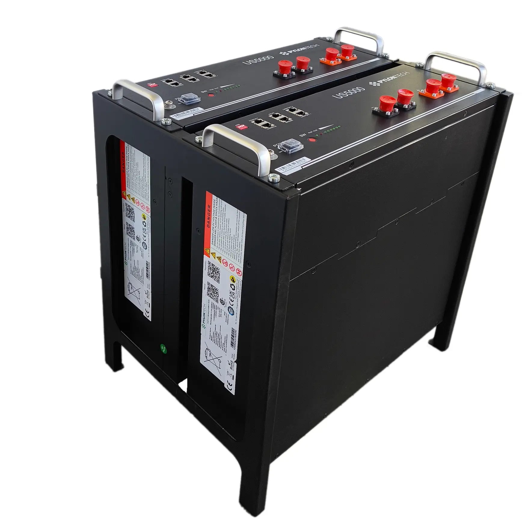 Suporti Baterii Solare - rack-vertical-2-baterii-pylontech-us5000-profilaser