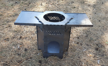 Sobe pentru ceaun din metal - Soba pentru ceaun V2 – sobă robustă pentru gătit în aer liber