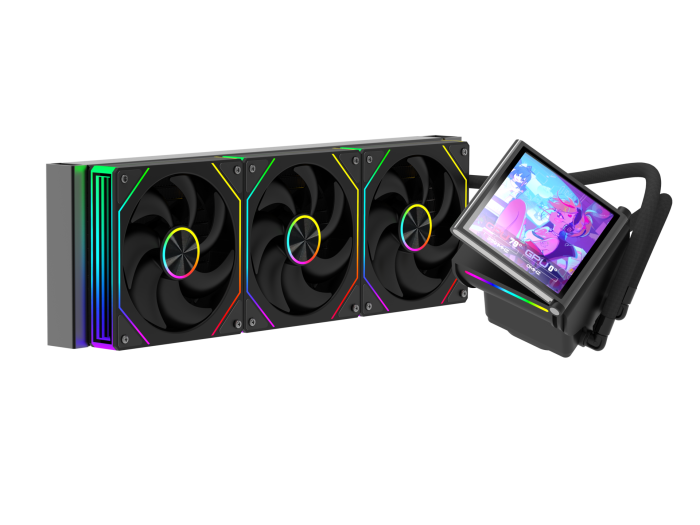 Calculator Gaming Banshee Negru Glacier Ryzen 7-5800X pana la 4.7GHz, 32GB DDR4, 2TB SSD, RTX5060Ti 8GB GDDR7, Windows 11, Wi-Fi 6 [2]