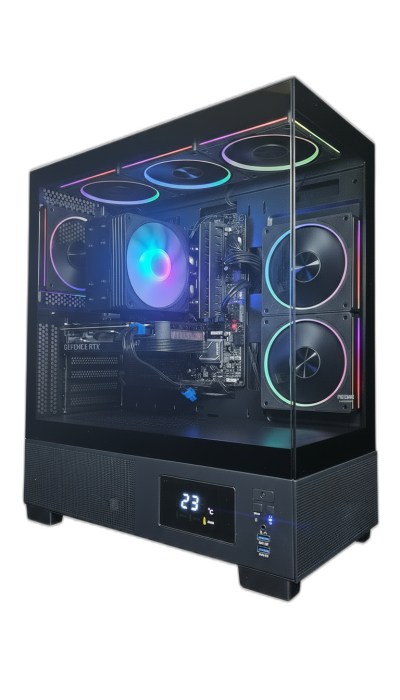 Calculator Pro Gaming Kian Shadowblade Core i5-14600KF, 32GB RAM DDR4, 1TB SSD, RTX 5060 8GB GDDR6 DLSS4,Wifi 6, Windows 11 Home [1]