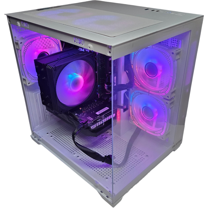 Calculator ProGaming Ambra White Max Core i7-9700, 16GB DDR4, 512GB SSD, Nvidia GTX 1660S 6GB GDDR6, Wi-Fi 6, Windows 11 [2]