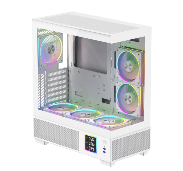 Sistem Desktop PC Gaming Kian v2 Intel Core i5-14400, 32GB DDR4, 1TB SSD, Placă Video RTX 5060 8GB GDDR7, Wi-Fi 6, Windows 11 [2]