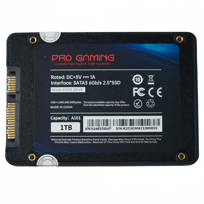 SSD ProGaming 1TB, 2.5", S-ATA III [1]
