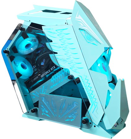 Calculatoare gaming - Calculator ProGaming Hercule Core i5-12400F, 32GB DDR4, 1TB SSD + 2TB HDD, RTX 3060 12GB GDDR6, HydroBlade 240 Racire Lichid, Windows 11