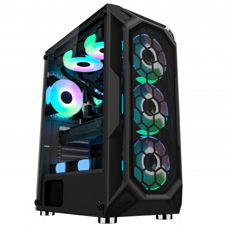 Calculator ProGaming Hive Black Raven, Core i7-12700, 32GB DDR4, 1TB SSD, RTX3060 12GB, Wifi 6, Windows 11