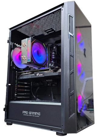 Calculatoare gaming - Calculator ProGaming Triple X Core i7-9700, 32GB DDR4, 1TB SSD, GTX 1660S 6GB, WiFi 6, Windows 11