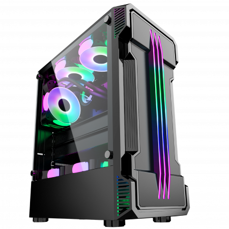 Calculatoare gaming - Calculator ProGaming Zerg Swarm Core i5-10500, 16GB DDR4, 480GB SSD, GTX 1660s 6GB, WIfi 6, Windows 11