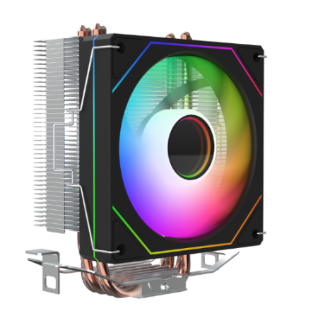 Componente Gaming - Cooler CPU ProGaming CoreFrost C4, 4 Heatpipes, Ventilator 120mm ARGB, PWM, 230W