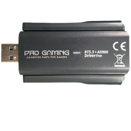 Placi de retea - Placa de retea Wireless AX909B, Pro Gaming, Wi-Fi 6, USB 3.0, 600 Mbps, 2 antene Wi-Fi, compatibil Windows 11/10