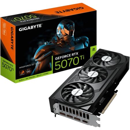 Placi Video - Placa video GIGABYTE GeForce RTX 5070 Ti WINDFORCE OC V2 16GB GDDR7 256-bit DLSS 4.0