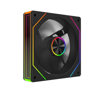 Periferice Gaming - Set 6 Ventilatoare Carcasa LJ8 120 x 120 mm Pro Gaming ARGB, controller PWM, telecomanda