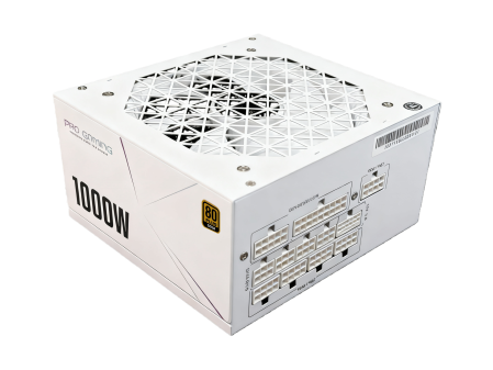 Surse alimentare - Sursa alimentare Modulara ProGaming 1000W, 80+ Gold, DC-DC, Active PFC,Alb