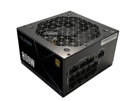 Componente Gaming - Sursa alimentare Modulara ProGaming 850W, 80+ Gold, DC-DC, Active PFC,Negru